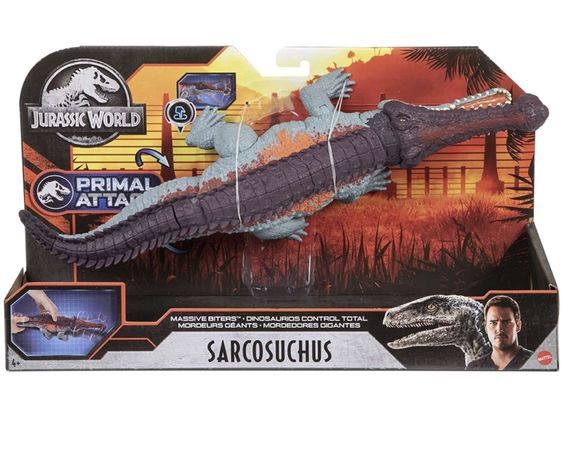Динозавр Jurassic World Sarcosuchus