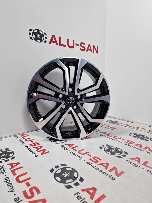 NOWE alufelgi TOYOTA 17" 5x114,3 Auris Corolla RAV-4 Previa - Czarne