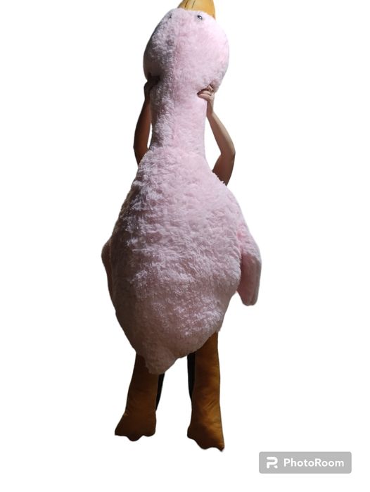 ГУСЬ ОБНИМУСЬ Акция черный серый розовый игрушка подушка обнимашки