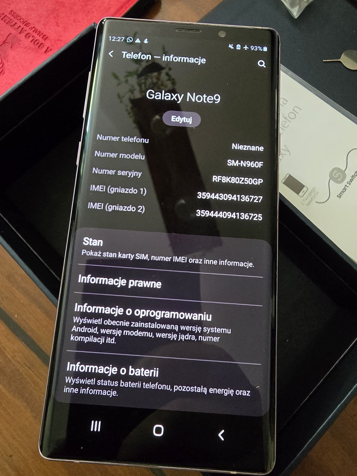 Samsung Galaxy Note9 8/128GB