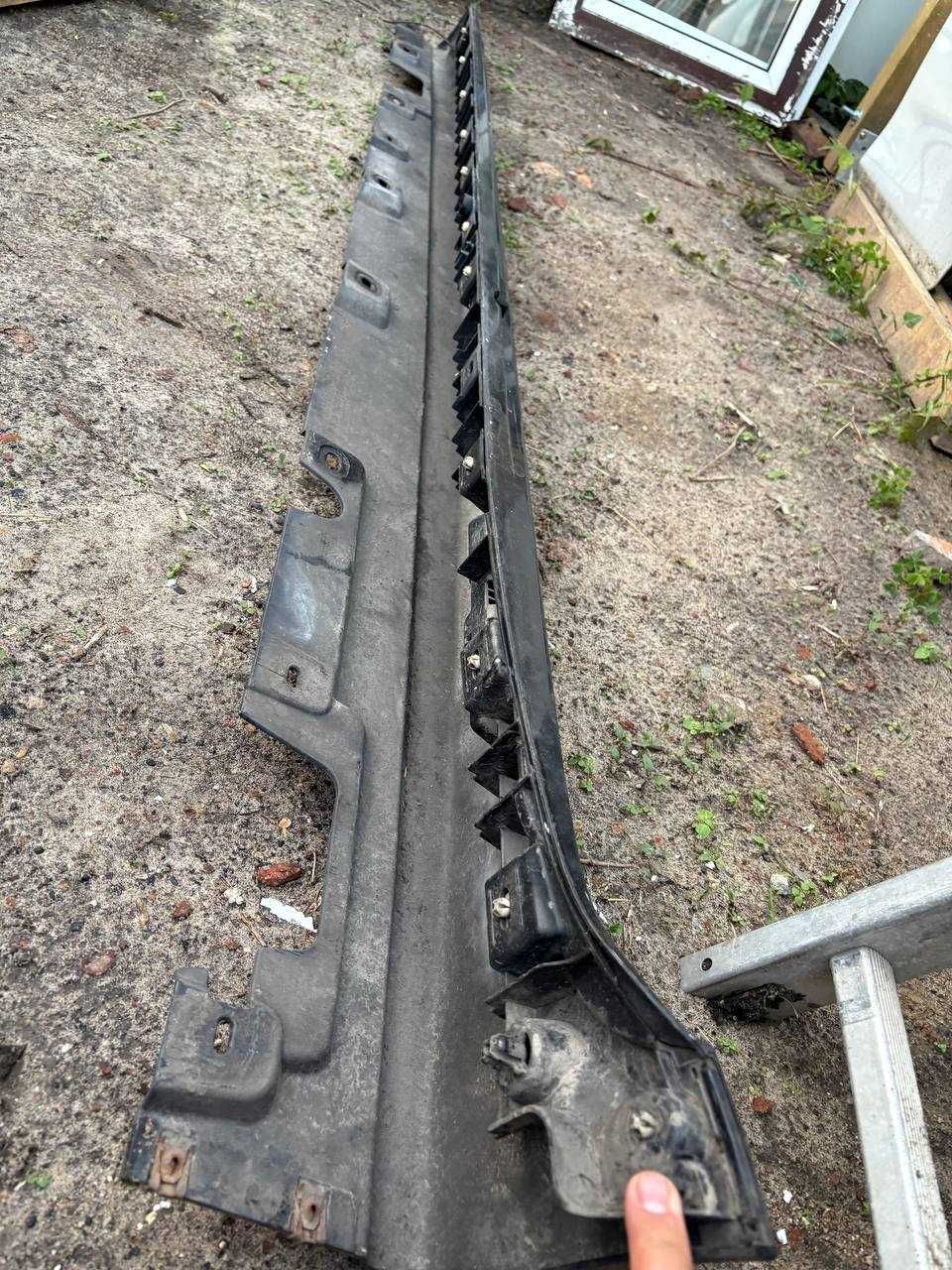 Listwa progowa lewa prawa BMW 5 F10 F11 Mpakiet Schwarz 2