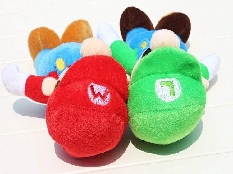 Peluches Super Mário e Luigi da Nintendo, novos