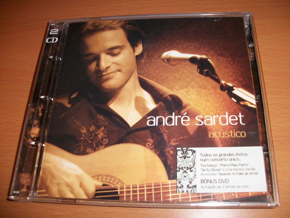 CD André Sardet: Acústico (Edição Especial + DVD)