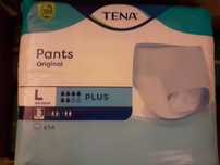 TENA Pants Plus L majtki chłonne na nietrzymanie moczu ZESTAW 4x14 sz.