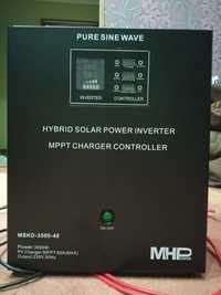 Гібридний сонячний інвертор MHPower MSKD-3500-48 з сонячним контролеро
