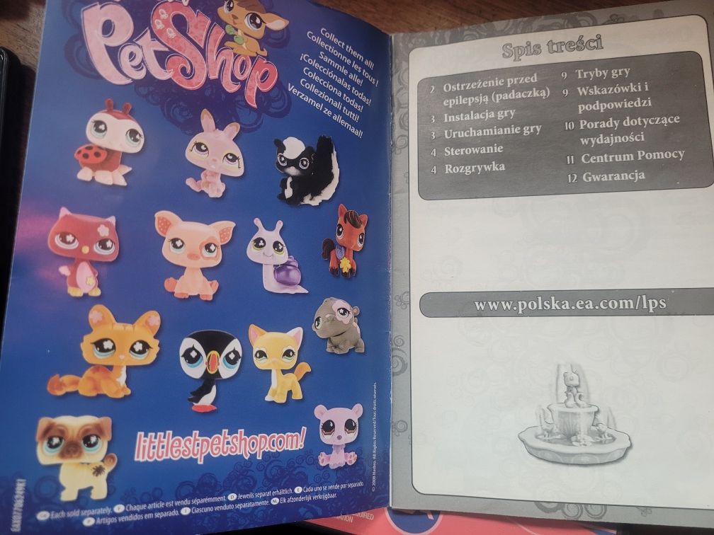 PC DVD-ROM Littlest Pet Shop 2008 Hasbro PL