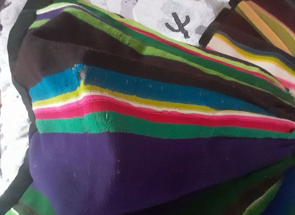 Strój łowicki, ludowy, kiecka, zapaska