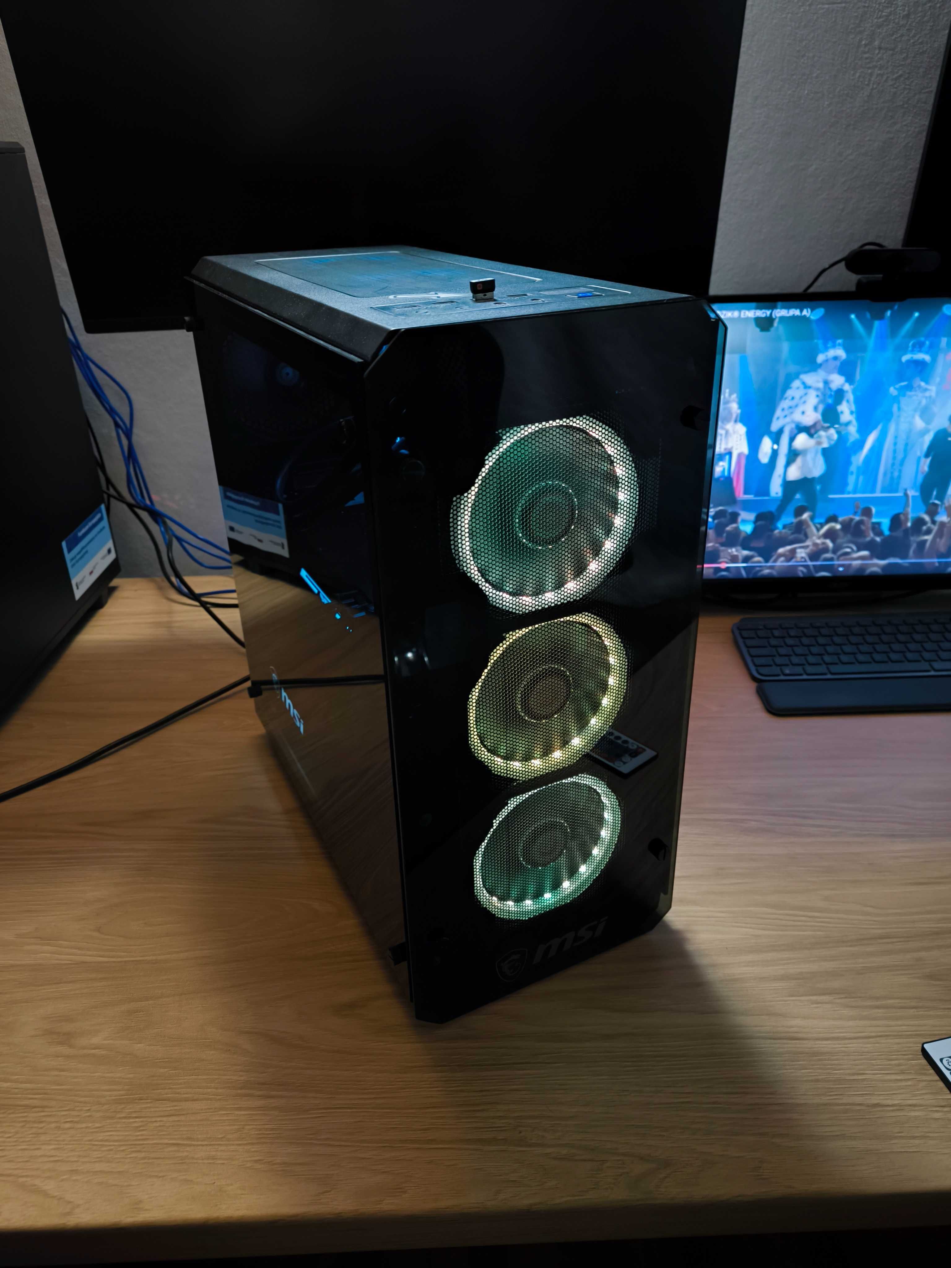 KOMPUTER Intel Monitor 2K 270Hz, NVME, 16 GB RAM, Gwarancja, WI-FI