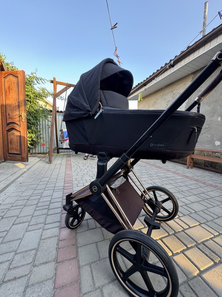 cybex priam 4.0 rose gold Сайбекс пріам 3 в 1 каляска