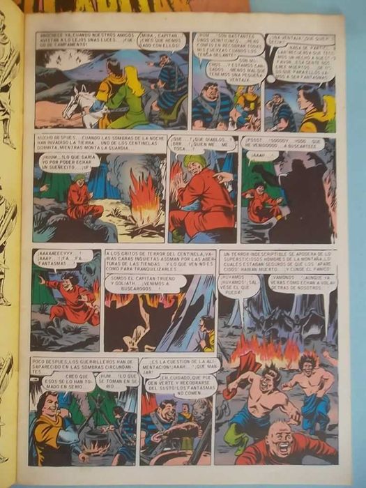 EL CAPITAN TRUENO - 6 álbuns, um deles assinado por Victor MORA.