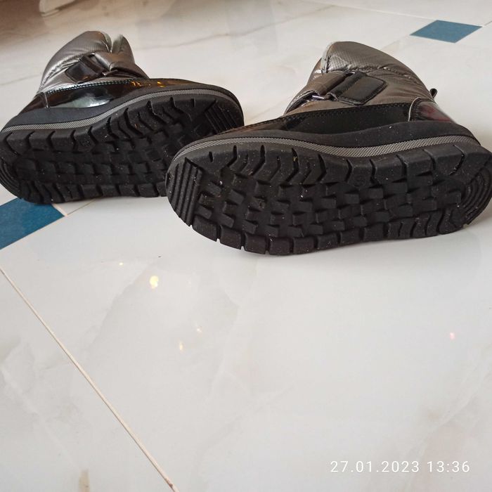 Зимние теплющие не промокаемые ботинки для девочки