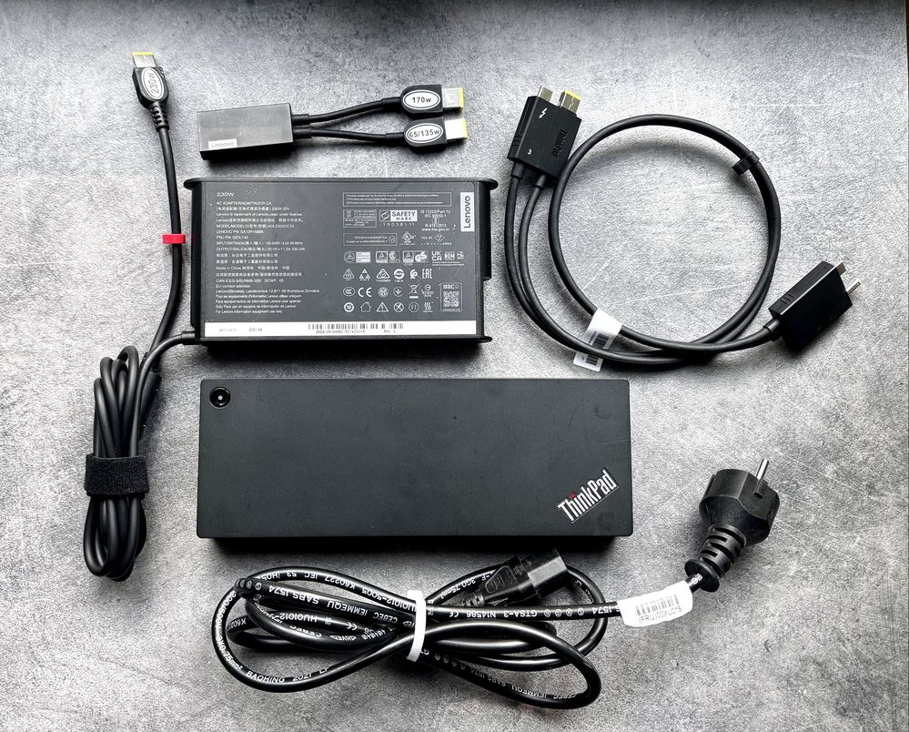 ThinkPad Thunderbolt 3 Workstation Dock Gen 2