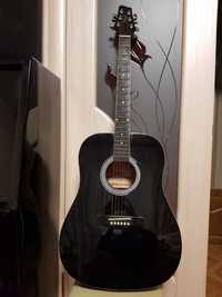 Продам акустичну гітару Stagg SW201 BK,стан нової,без подряпин, сколів