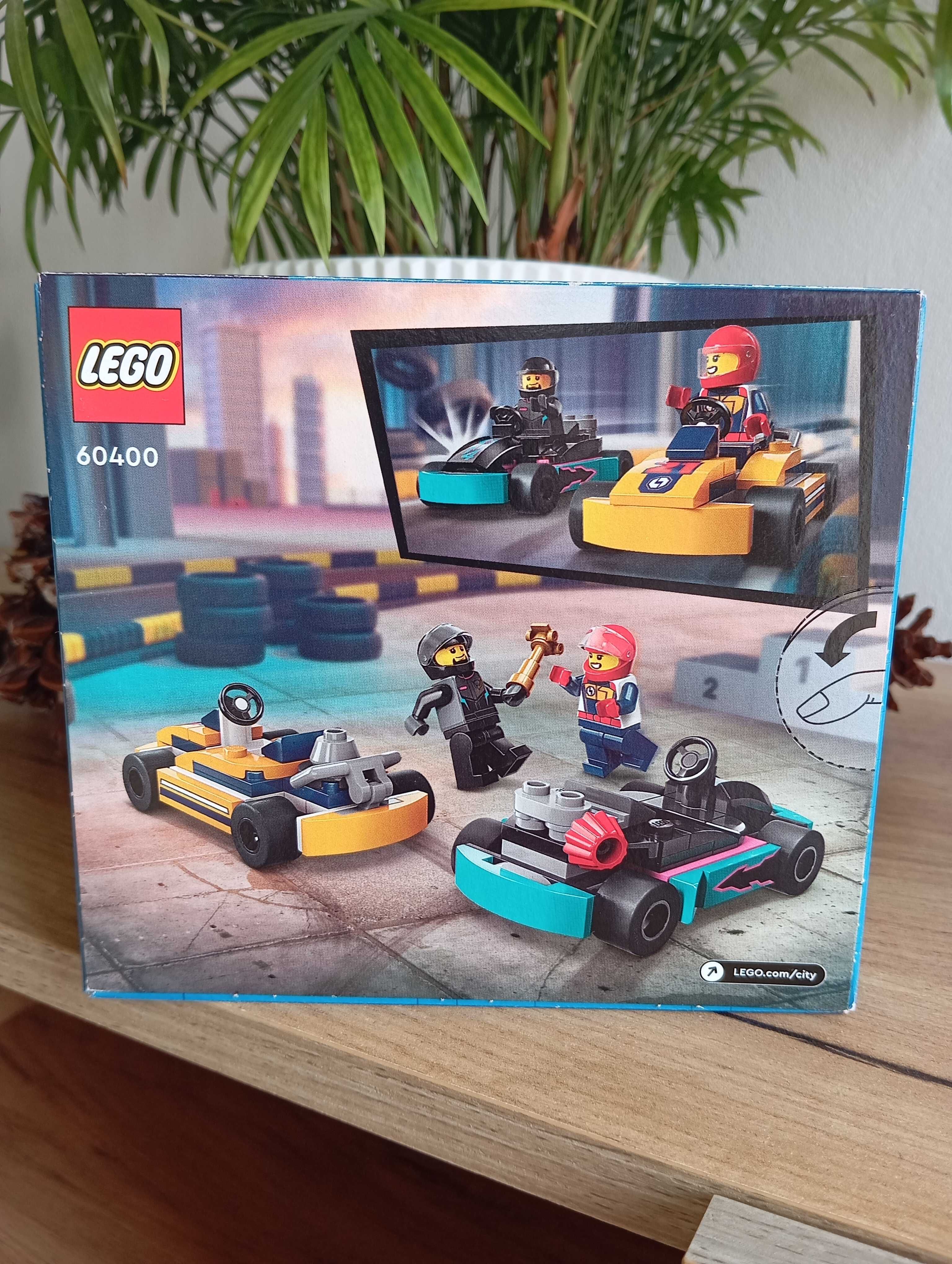 Nowe klocki LEGO City Go-Karts and Race Drivers