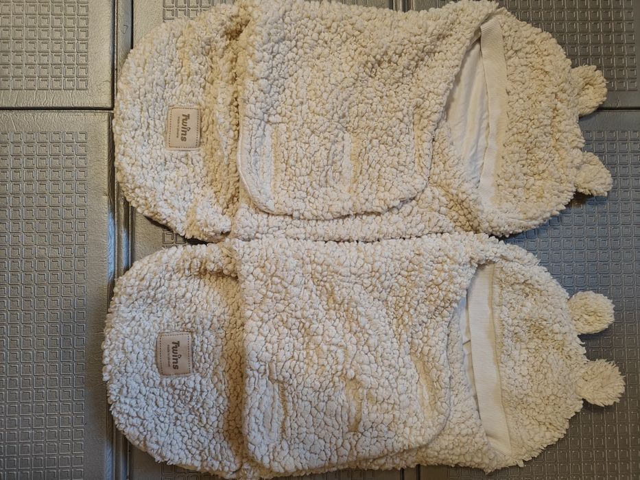 Конверт Тедді twins на виписку для двійні