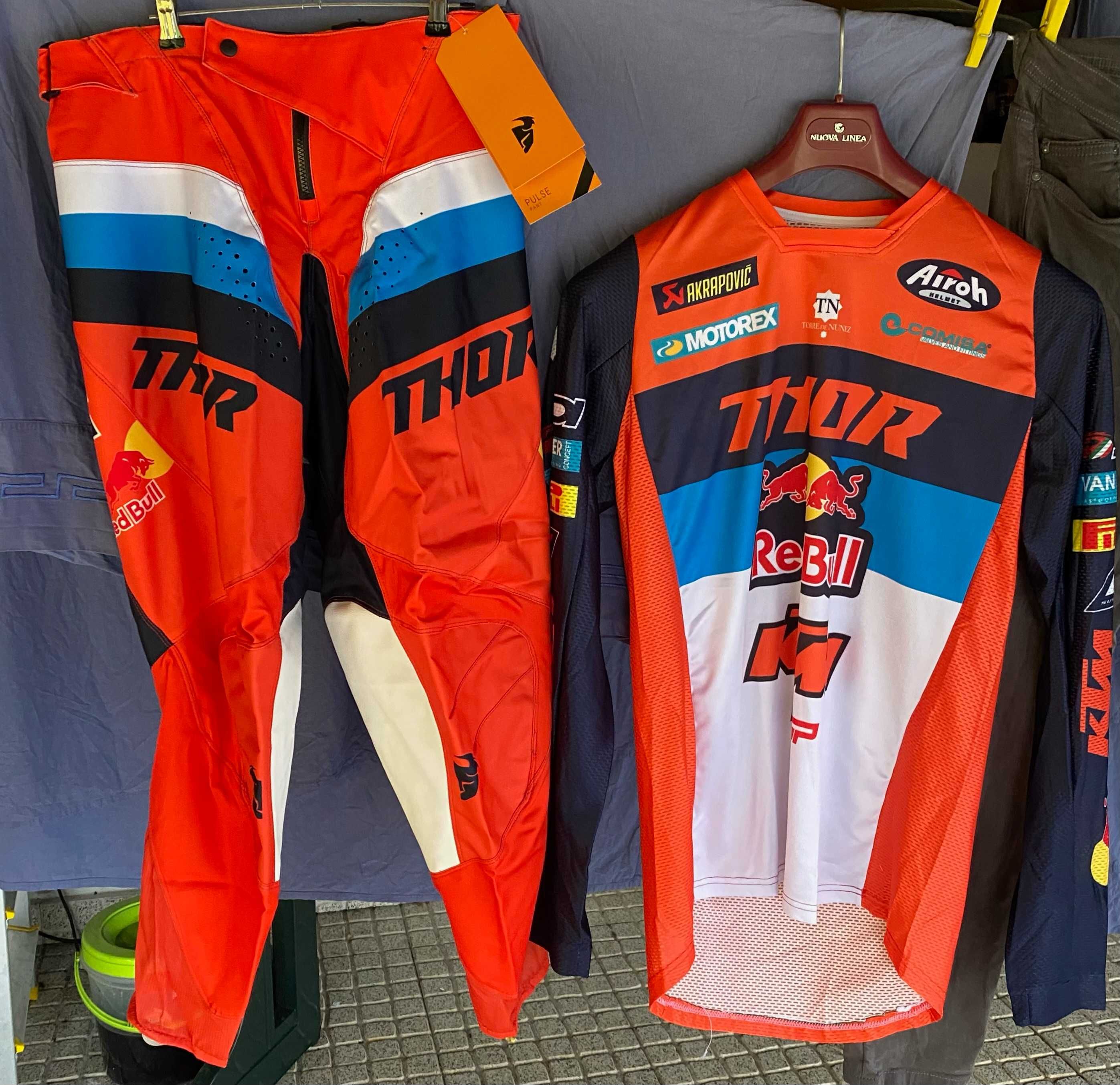 Equipamentos motocross novos desde 90 euros, portes grátis!