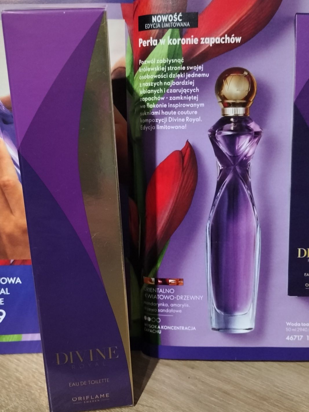 Woda toaletowa Divine Royal 50 ml Oriflame