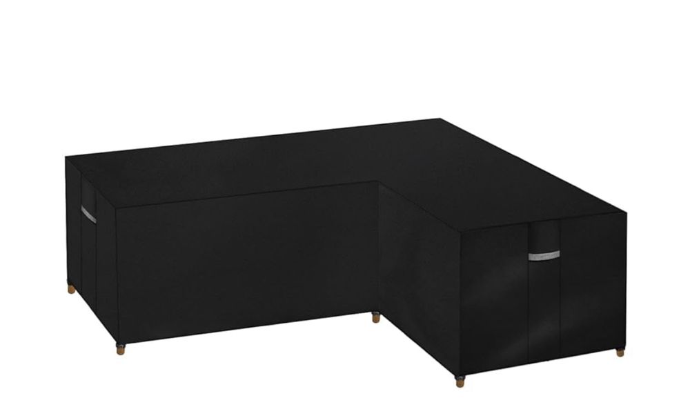 Duży Pokrowiec Na Meble Ogrodowe 260x210x80x80cm Tkanina Oxford