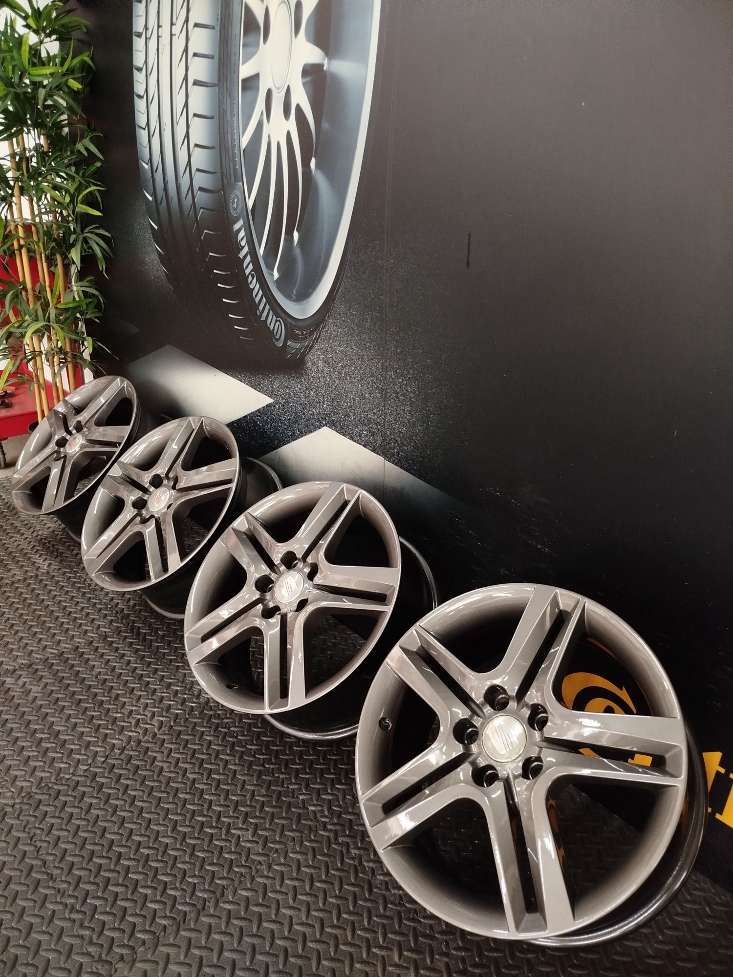 Jantes 17" originais Seat 5×112
