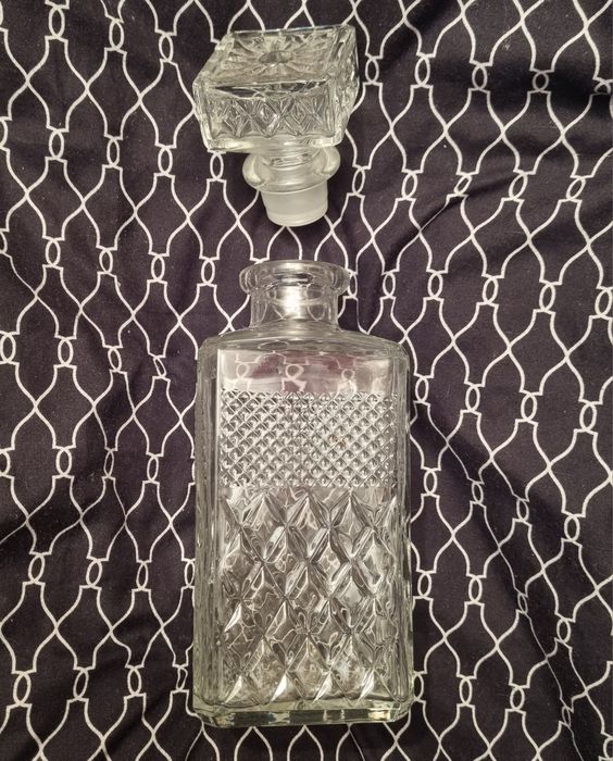 Karafka butelka butla szklana wina nalewki woda