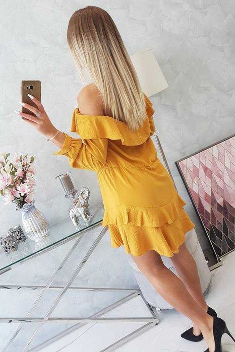 Sukienki hiszpanki dwa kolory