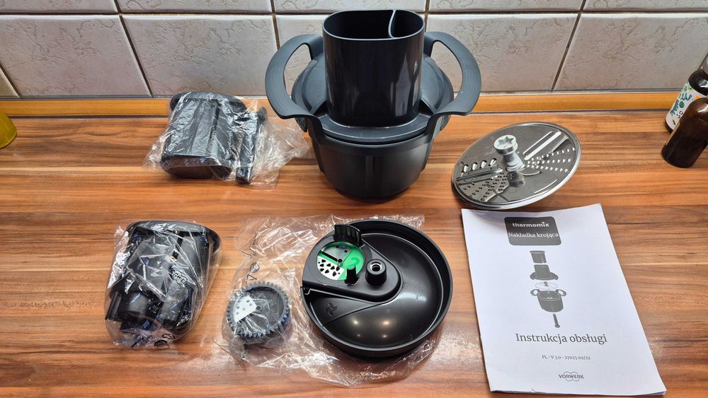 Thermomix nakładka krojącą + spiralizer  Thermomix TM5 i TM6.  NOWA