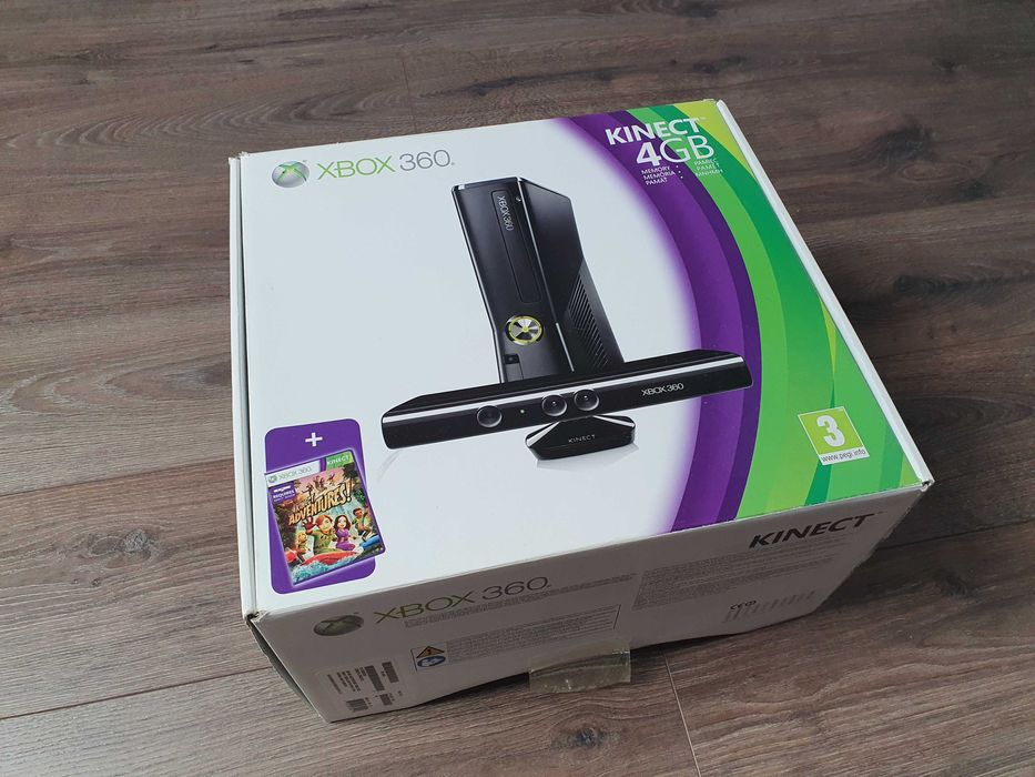 Konsola xbox 360 x box kinect gry pad zestaw kinekt