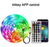 Fita LED RGB 15Metros c/ comando e APP