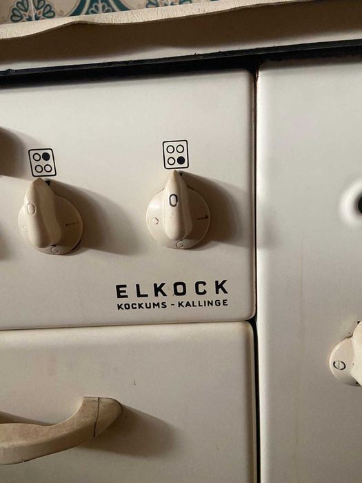 Fogão Elétrico Vintage  ELKOCK - Peça muito interessante e original