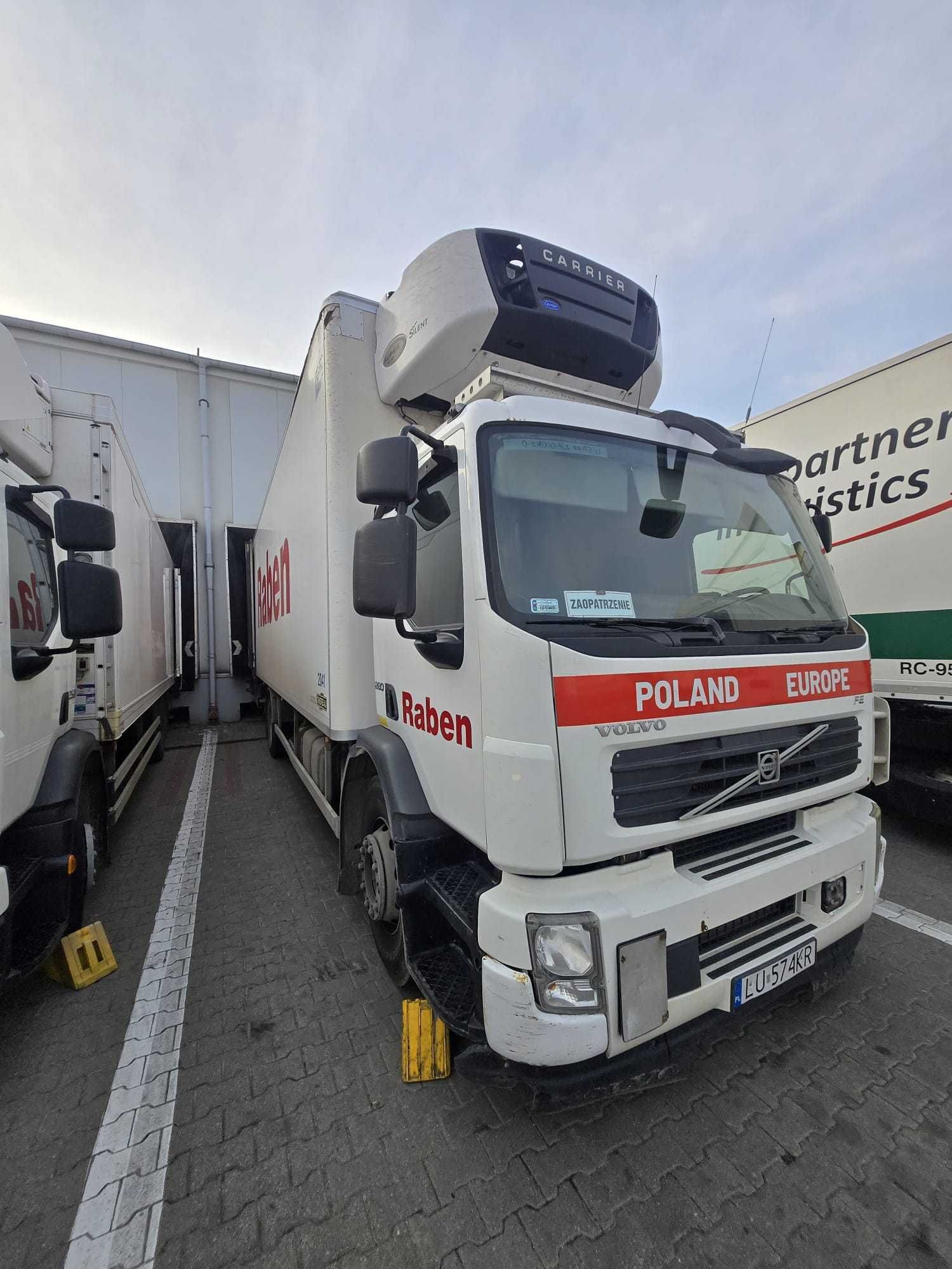 Volvo FE280 chłodnia winda klima EURO5 18 DMC 23 euro palet