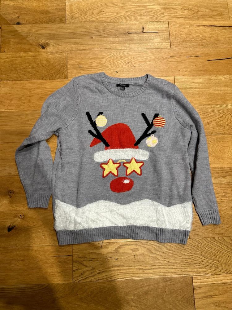 Świąteczny sweter rozmiar L
