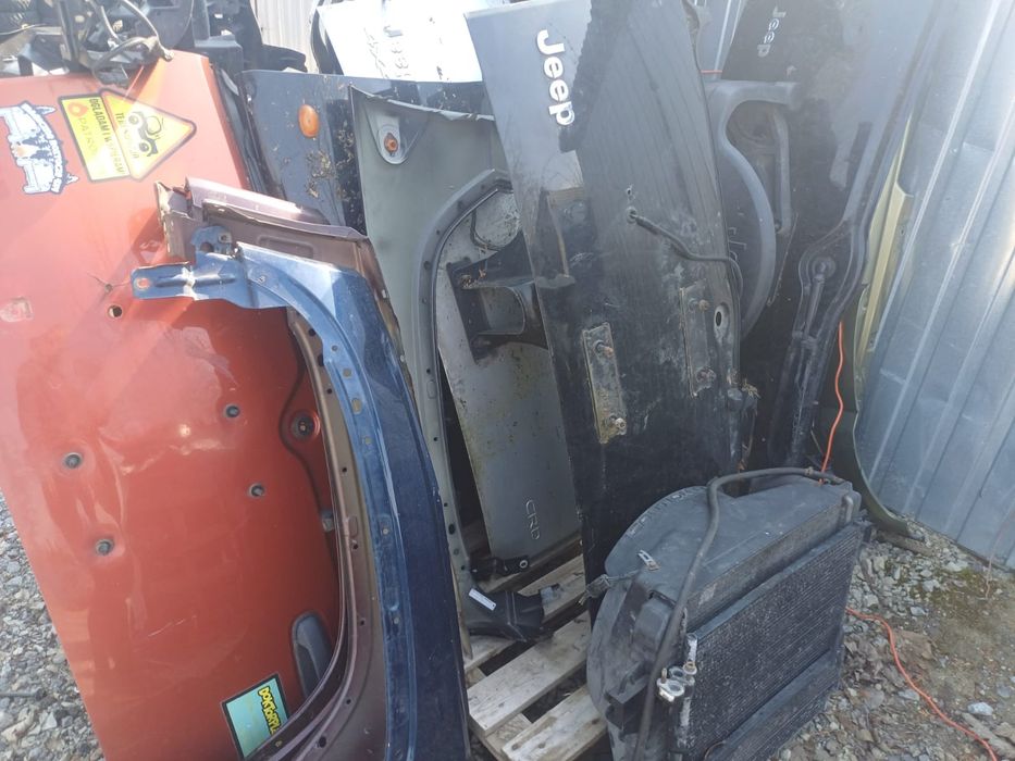 Jeep części modele XJ ZJ KJ MJ YJ Wj mechanika blacharka wnętrze