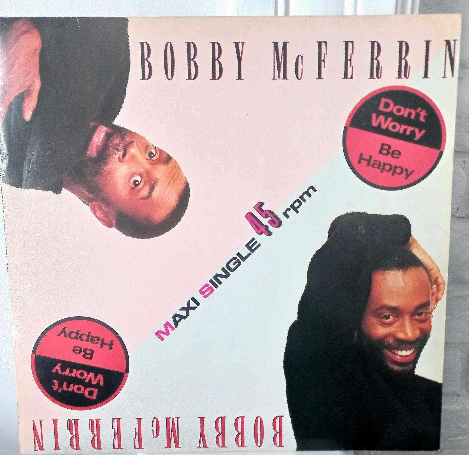 Bobby McFerrin Don't worry Maxi singiel winyl