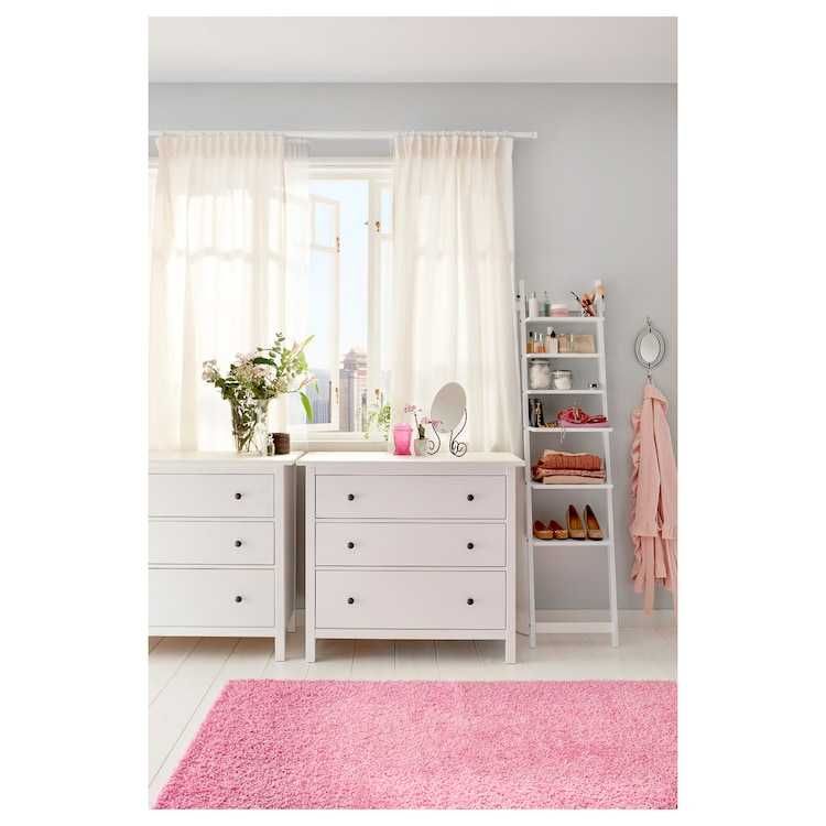 HEMNES Komoda IKea 3 szufl biała bejca 108x96 Nowa w kartonach