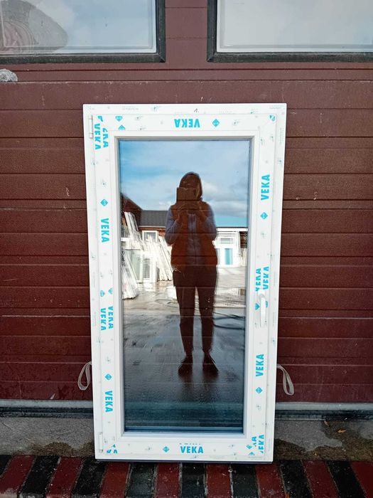 Nowe okno trzyszybowe 76x146 pcv plastikowe białe DOWÓZ CAŁY KRAJ