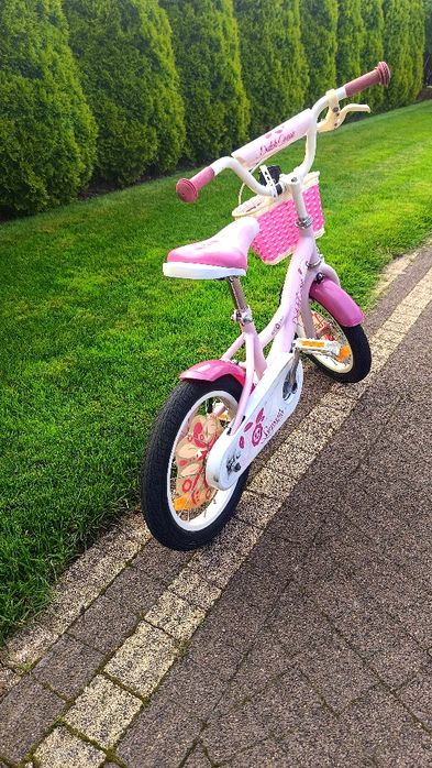Rowerek dla dziewczynki 14 cali