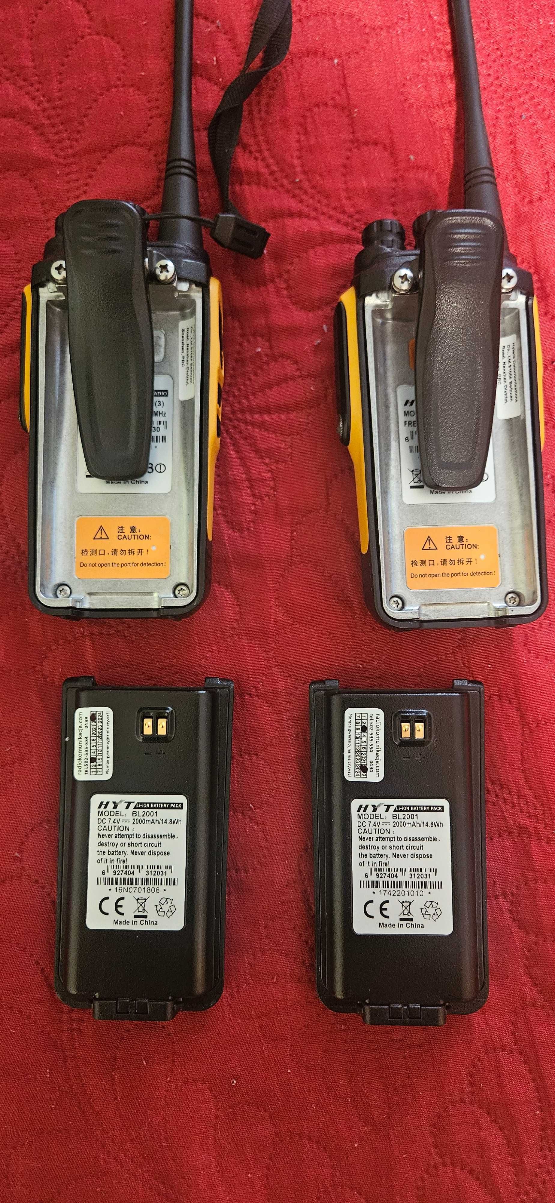 Комплект радіостанції Hytera(HYT) TC-610P UHF 440-470 МГц