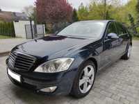 Mercedes-Benz Klasa S W221 LONG S320 3.0cdi 235KM 2008r Indywidual Daytona Blue