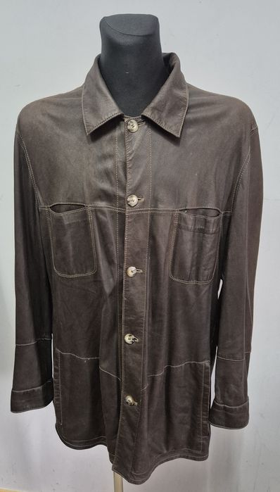 LATINI roz. 56 XL Handmade in Italy skóra naturalna premium