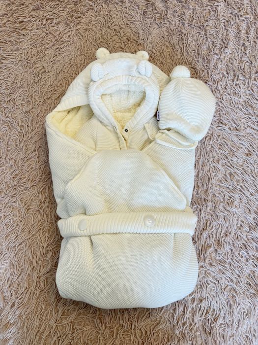 Комплект Теді. Комбінезон+шапка+ковдра-конверт. Вдягали один раз