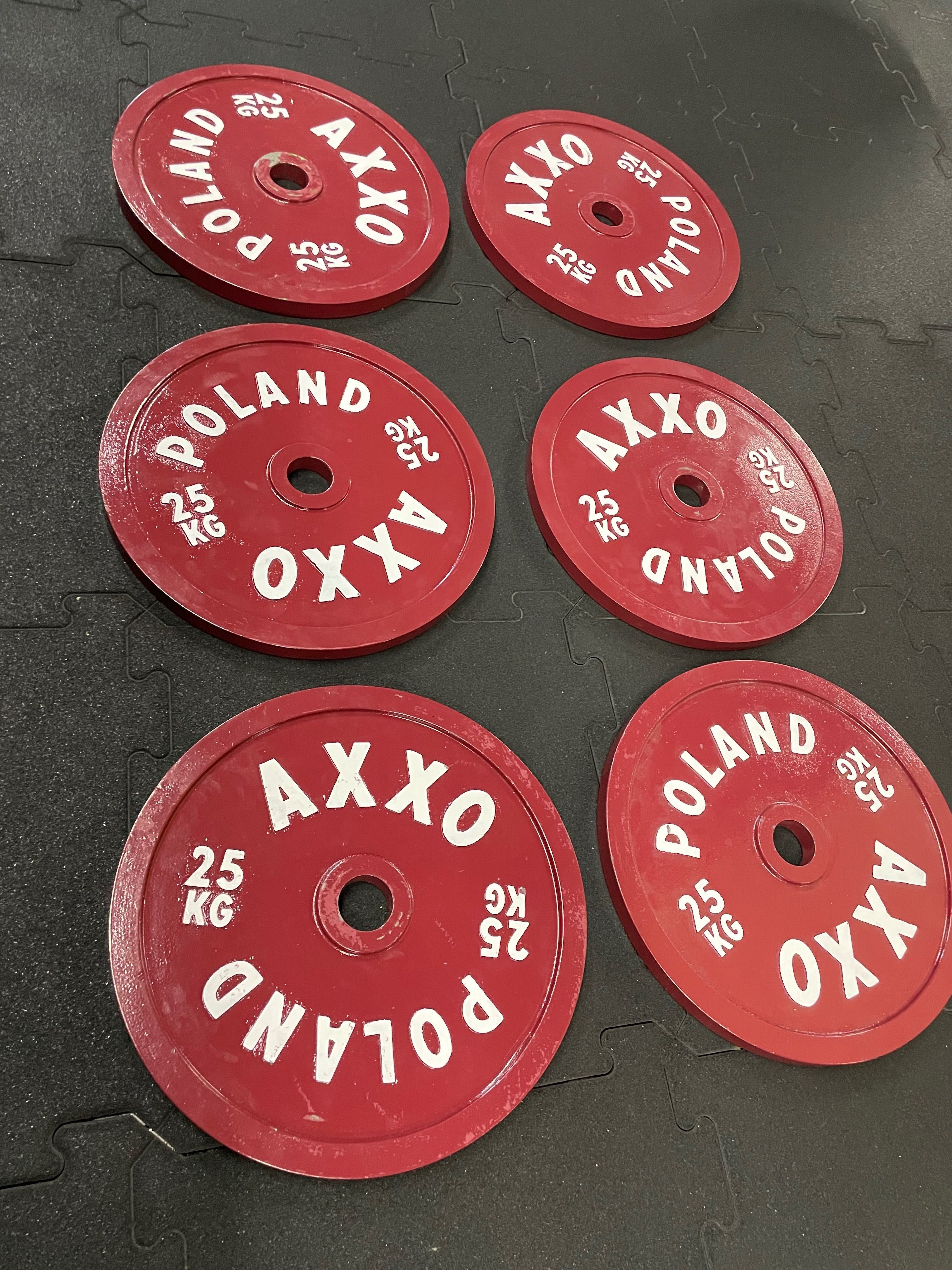 Obciążenie olimpijskie stalowe AXXO POLAND 2x 25kg