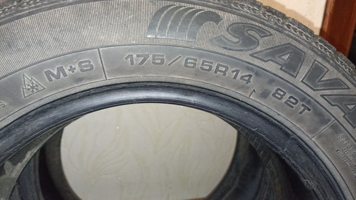 175/65 r14 sava eskimo s3 зима Б/У