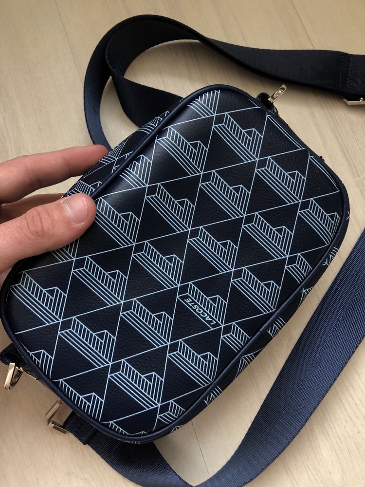 ОРИГІНАЛ Сумка lacoste monogram crossbody bag