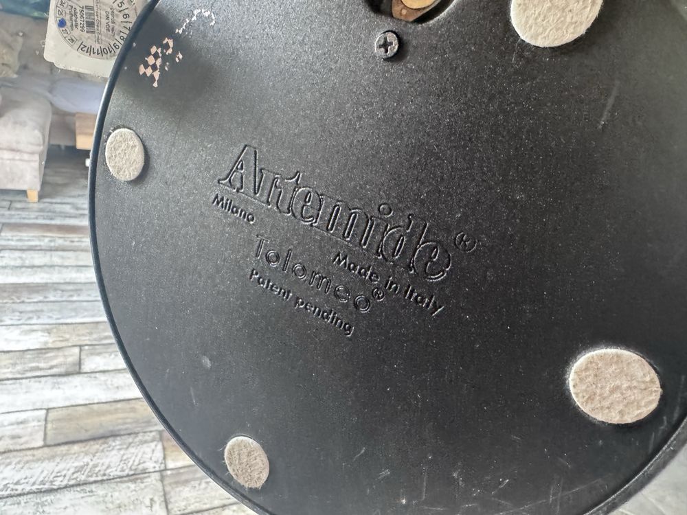 Lampa artemide tolomeo czarna