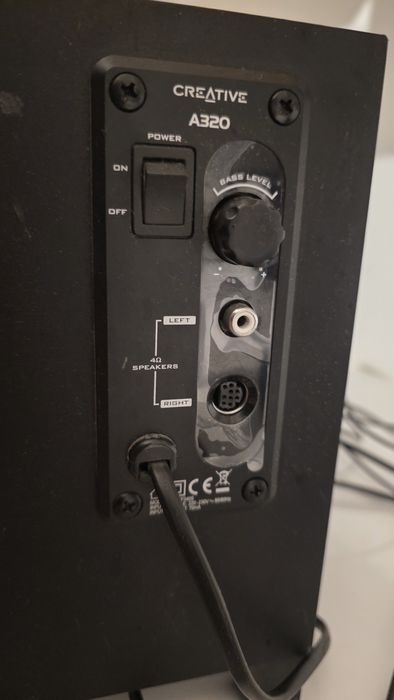 Zestaw głośników, głośniki creative 2.1 subwoofer