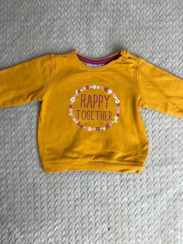 Bluza musztardowa 68 happy together