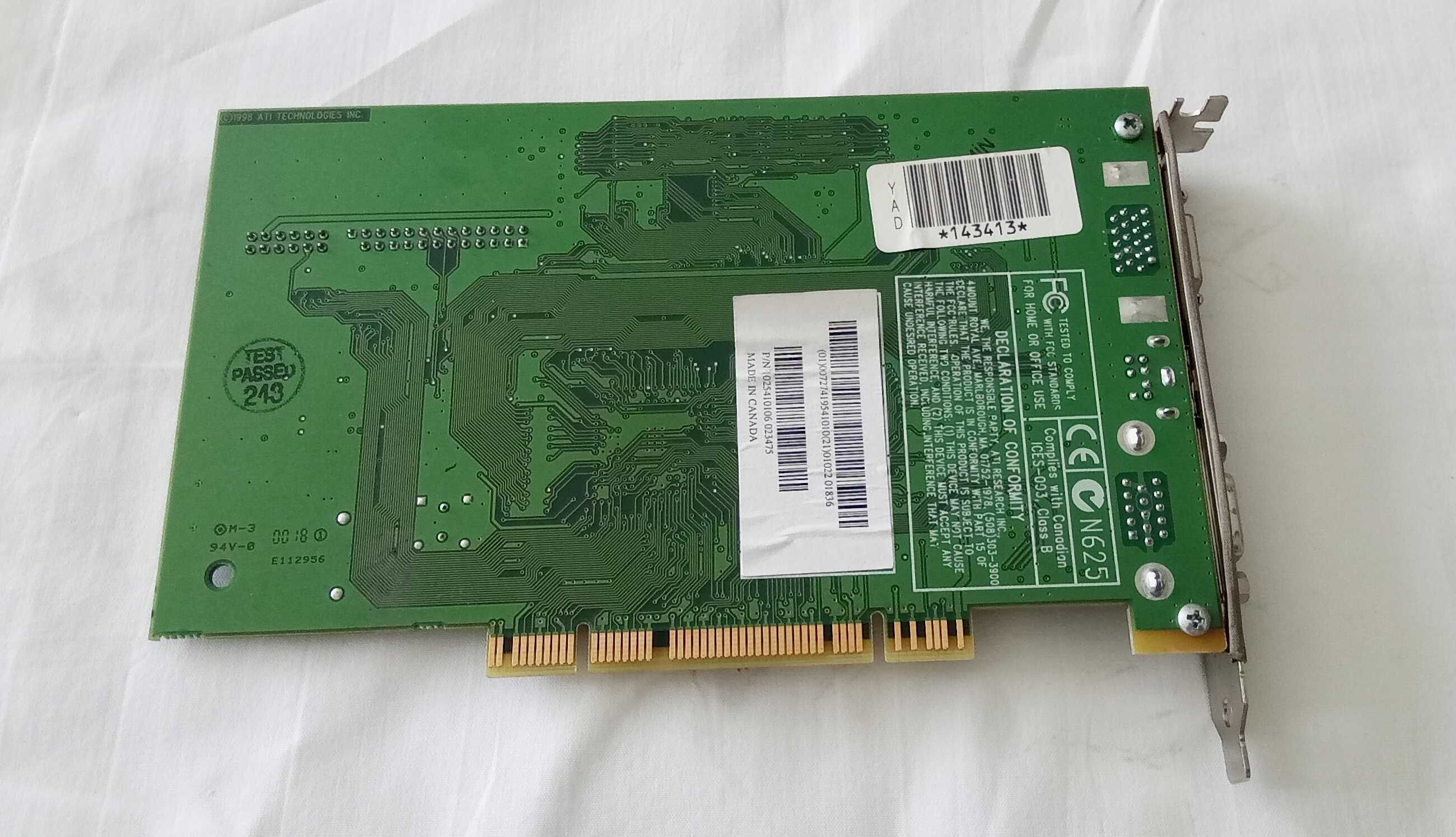 [PC Vintage] Placa de video Ati Rage LT Pro - PCI