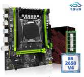 Игровой компьютер. XEON 2650v4, ZSUS X99 P4, 8Gb DDR4 ECC Ram