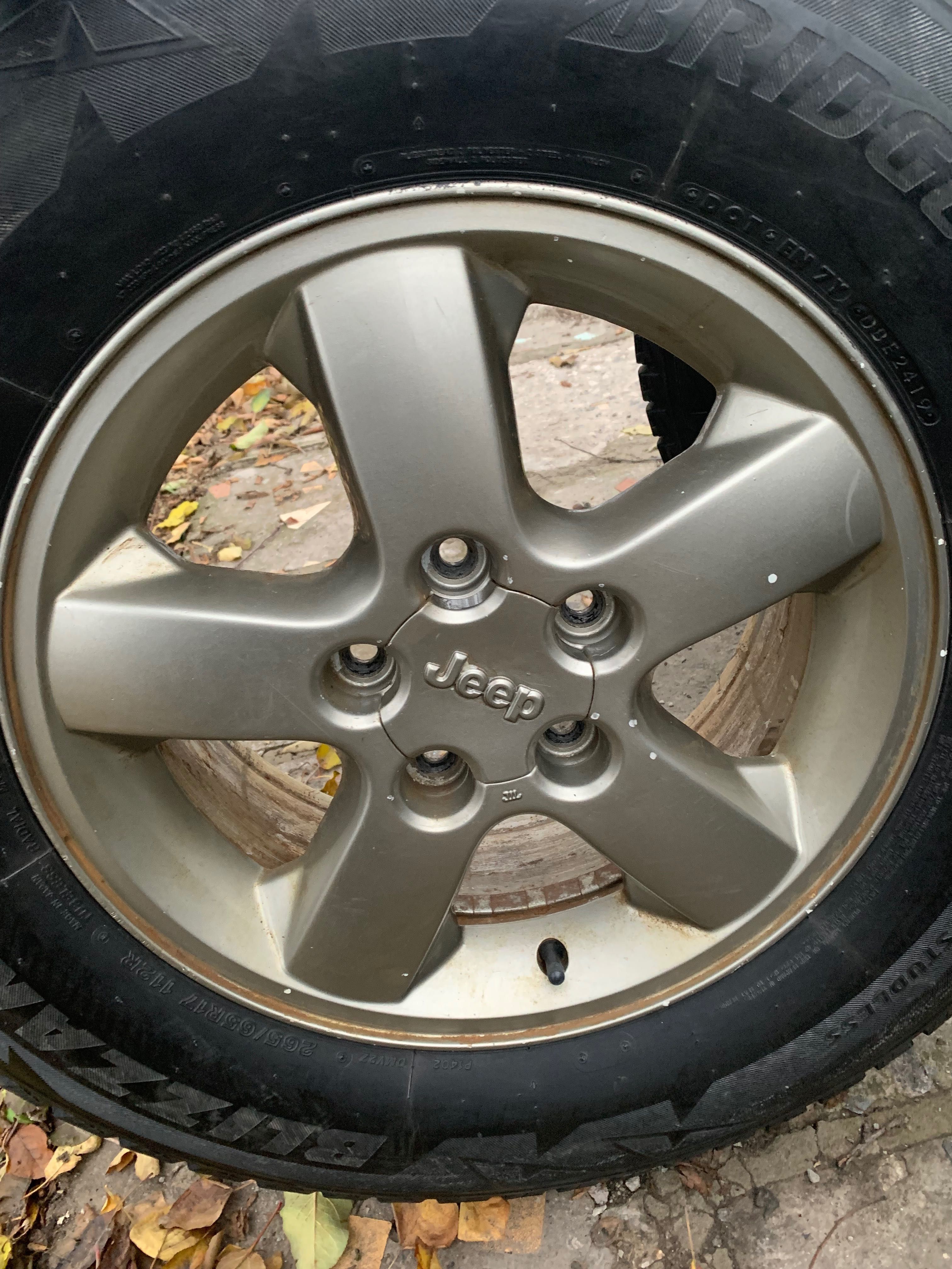 Диски R17 Jeep 5x110 оригінал