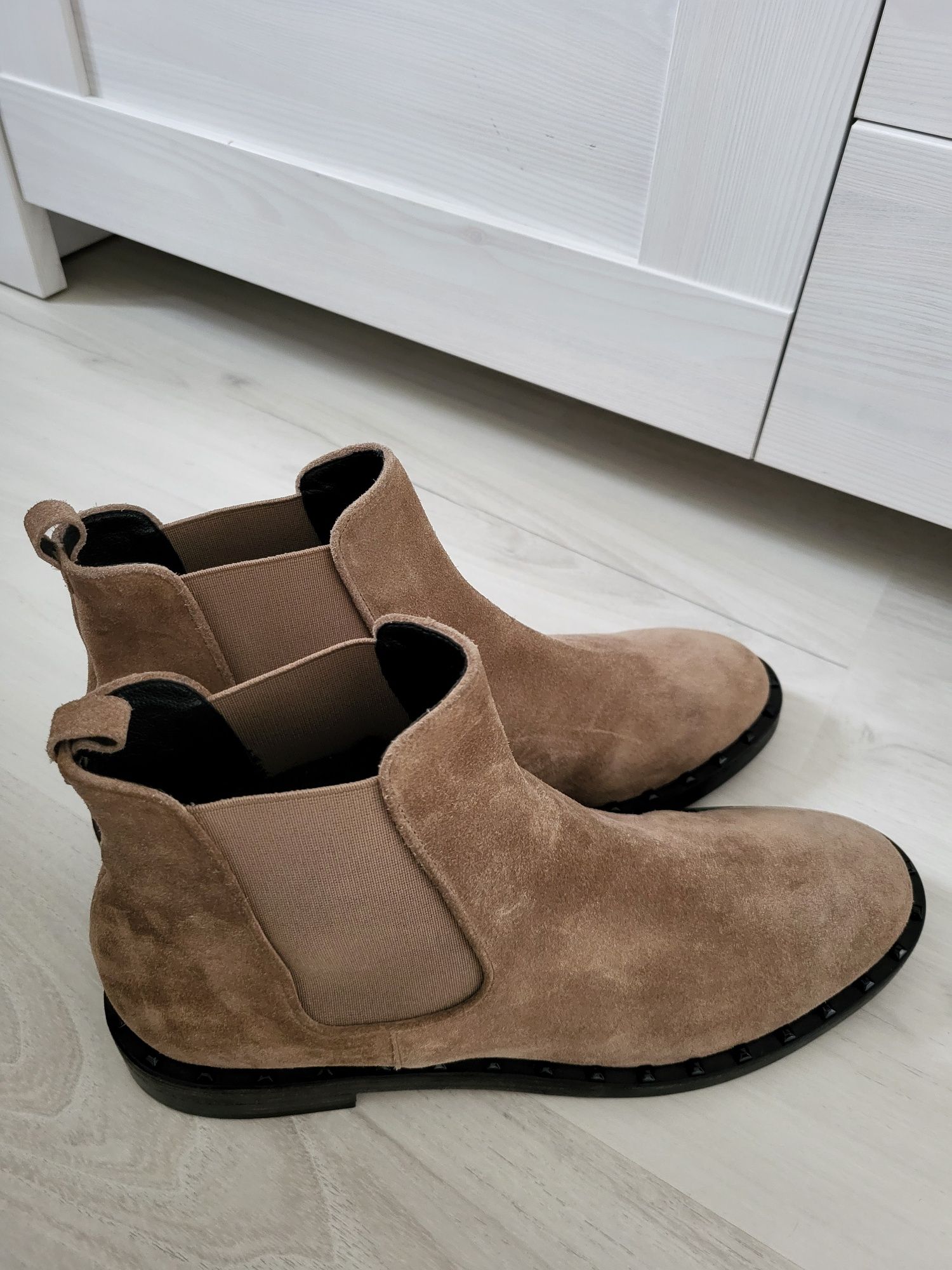Nowe sztyblety damskie Kennel & Schmenger r.43 skóra naturalna